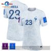 Alphonse Areola FIFA World Cup Qatar 2022 France National Team Away Patch Jersey