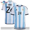 Argentina National Team 2022 23 Alejandro Gonzalez Away Men Jersey Purple