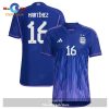 Argentina National Team 2022 23 German Pezzella Home Men Jersey BlueWhite