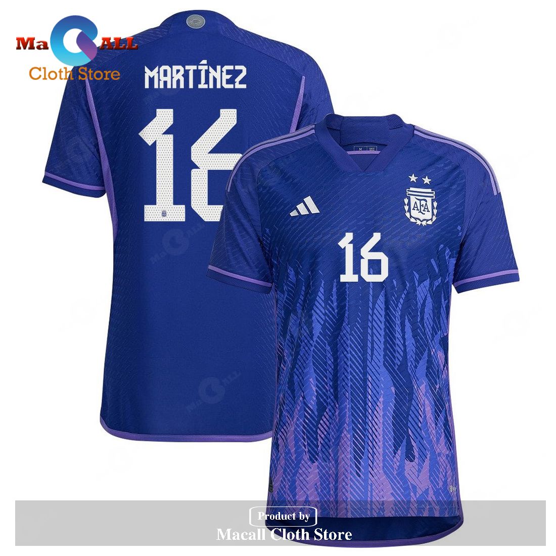 Argentina National Team 2022 23 German Pezzella Away Men Jersey Purple