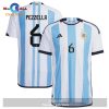 Argentina National Team 2022 23 Geronimo Rulli Away Men Jersey Purple