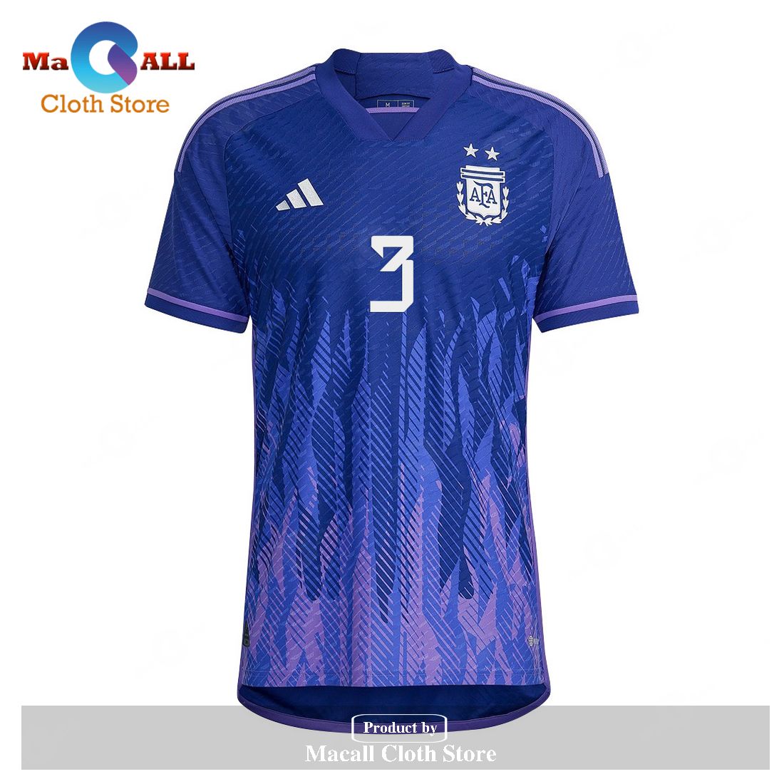 Argentina National Team 2022 23 Nicolas Tagliafico Away Men Jersey Purple