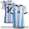Argentina National Team 2022 23 Qatar World Cup Enzo Fernandez Away Women Jersey