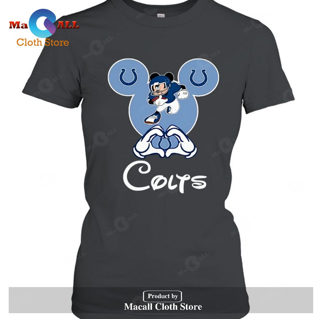 Indianapolis Colts Mickey-Unisex T-Shirt