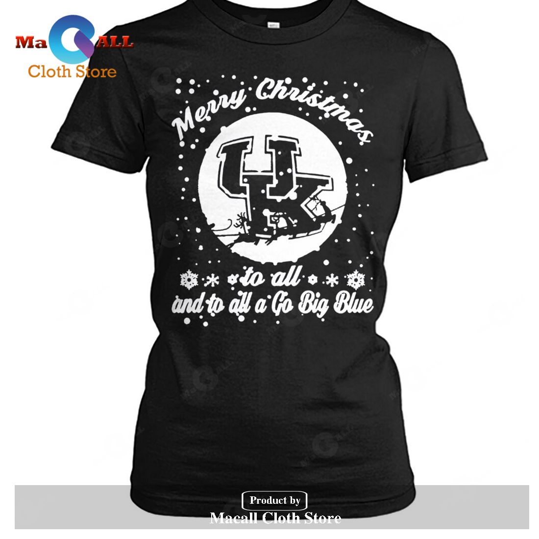 Merry Christmas Kentucky Wildcats To All-Unisex T-Shirt Merry Christmas Kentucky Wildcats To All-Unisex T-Shirt