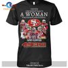 Never Underestimate A Woman Who Understands Basketball And Loves Tar Heels Signatures-Unisex T-Shirt