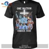 One Nation Virginia Cavaliers Basketball Under God-Unisex T-Shirt