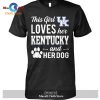 This Girl Loves Her North Carolina-Unisex T-Shirt