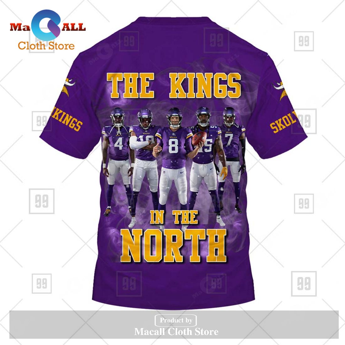 Minnesota Vikings North Champs Hoodie Sweatshirt 3D Minnesota Vikings North Champs Hoodie Sweatshirt 3D