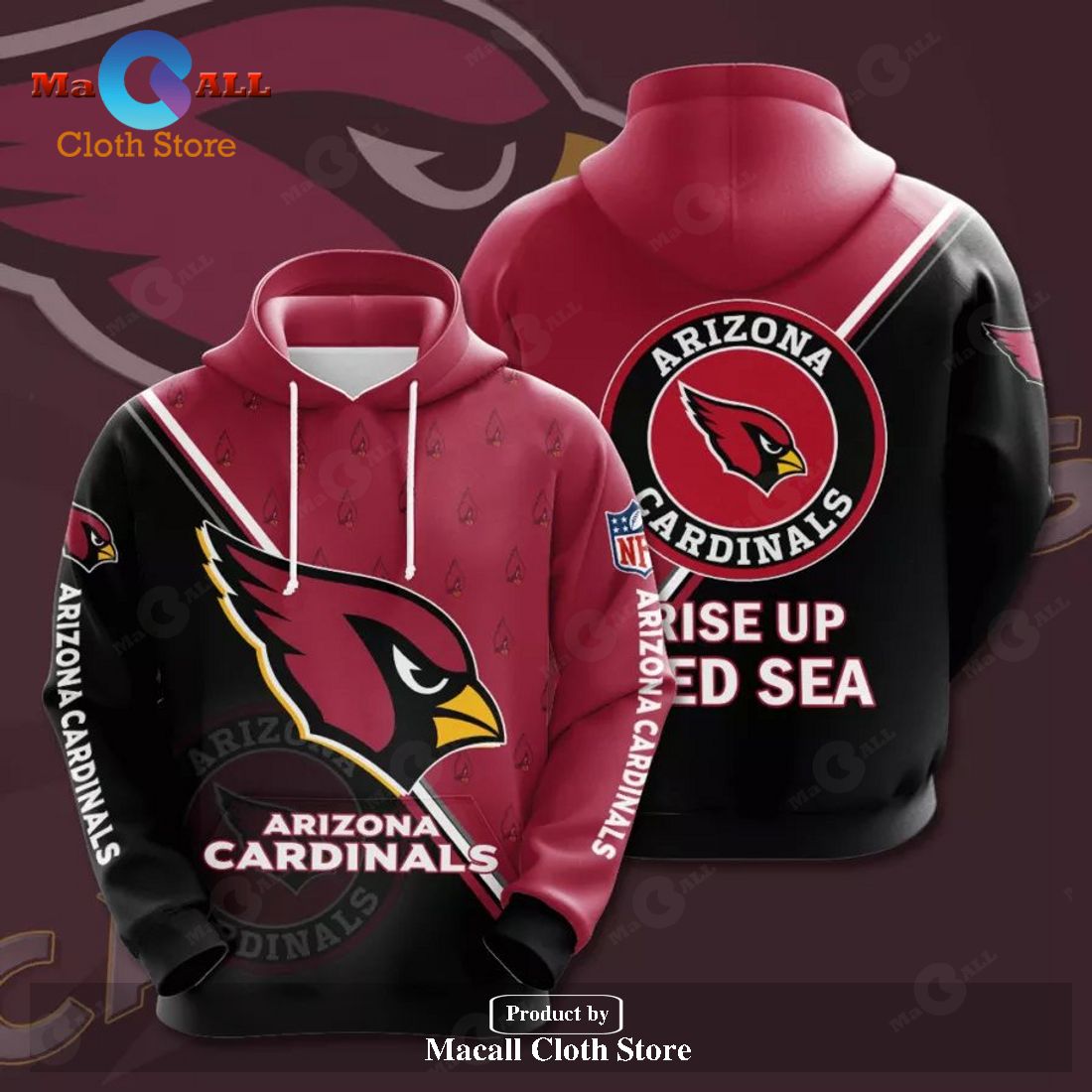 Nike Arizona Cardinals Sweatshirts in Arizona Cardinals Team Shop 