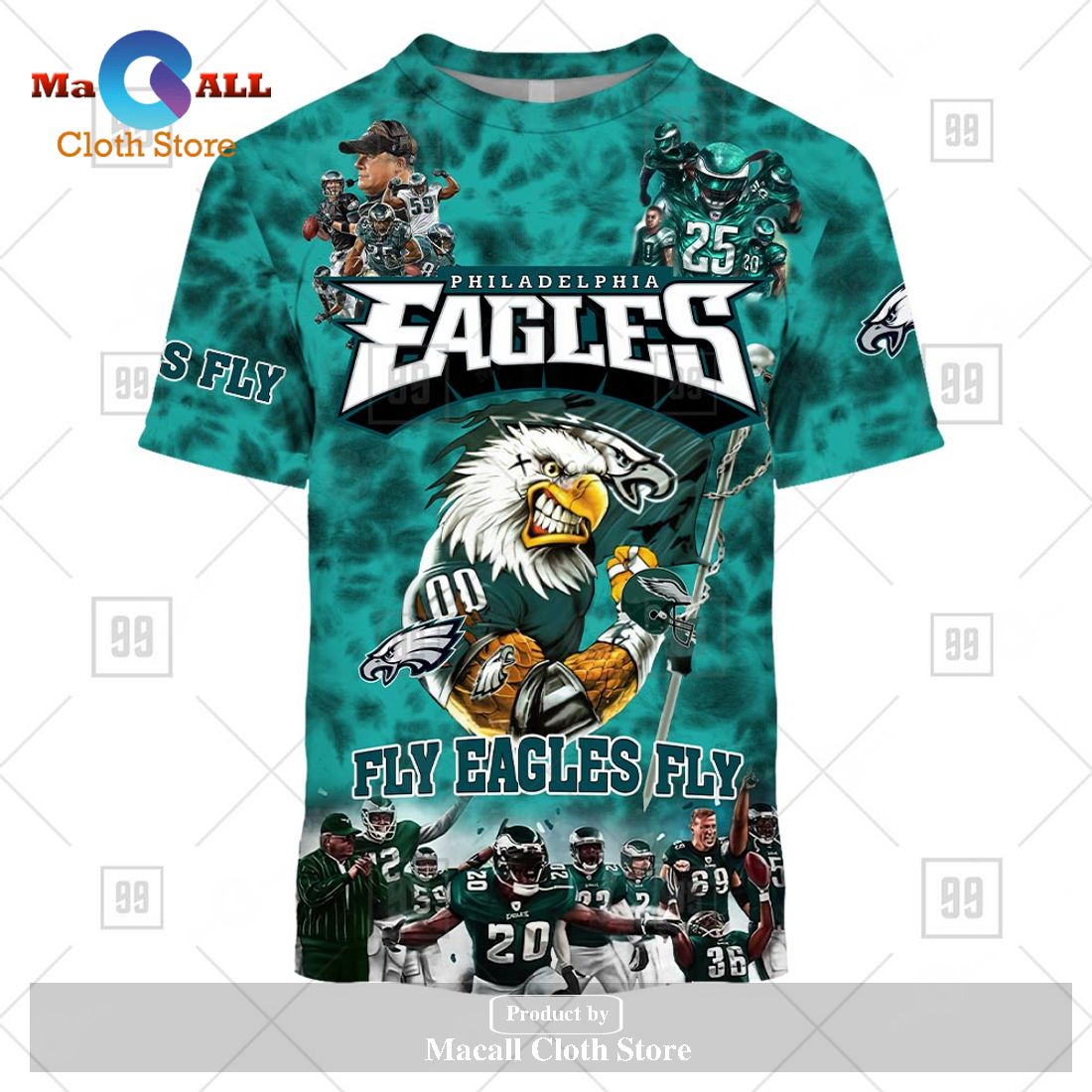 NFL Philadelphia Eagles Team Hoodie Sweatshirt 3D NFL Philadelphia Eagles Team Hoodie Sweatshirt 3D