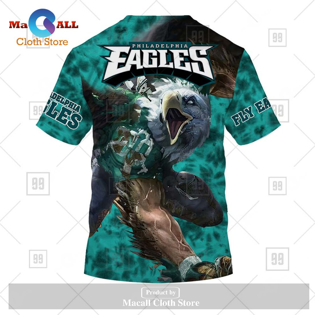 NFL Philadelphia Eagles Team Hoodie Sweatshirt 3D NFL Philadelphia Eagles Team Hoodie Sweatshirt 3D