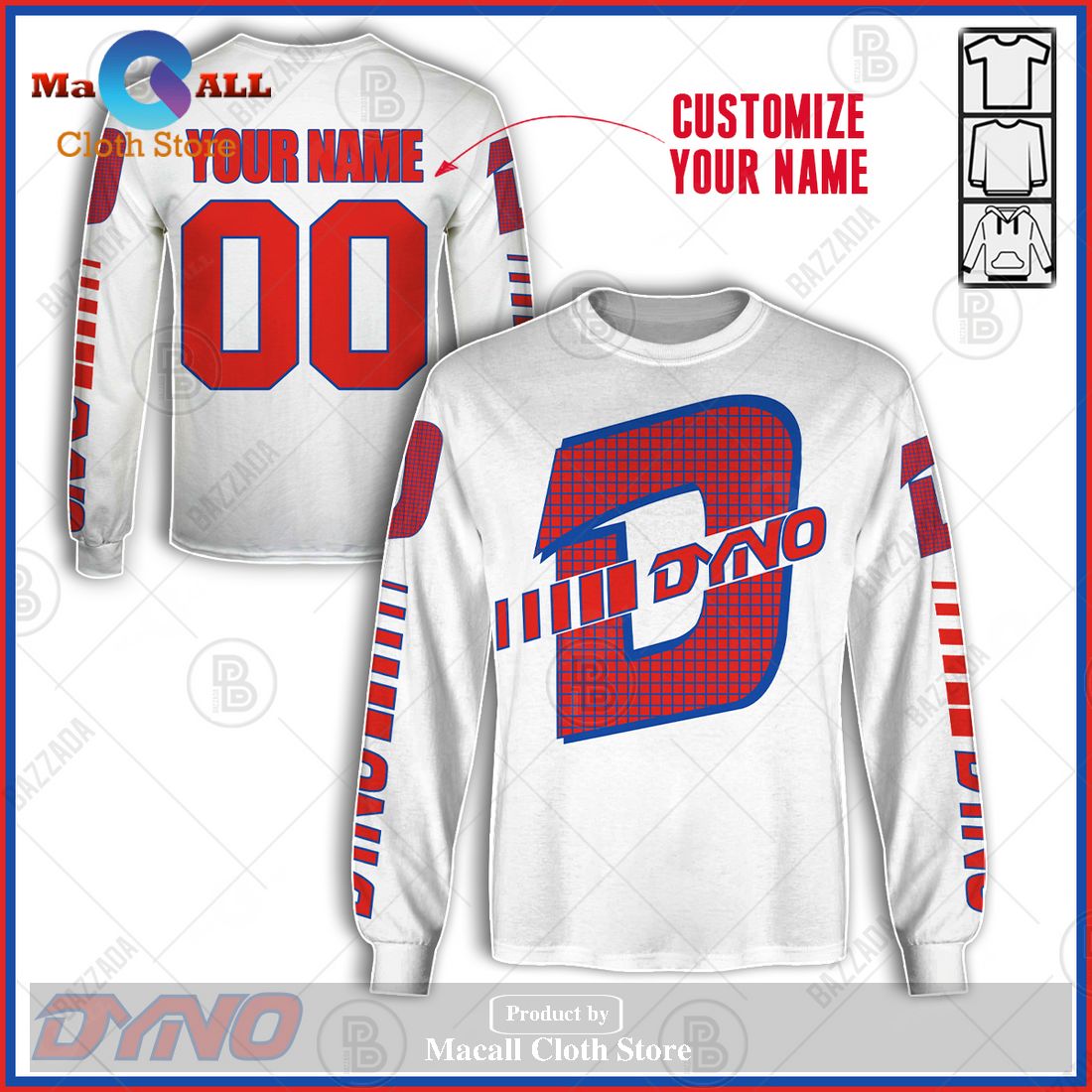 Personalized Bmx Dyno Vintage Jersey 020 Hoodie Sweatshirt 3D Personalized Bmx Dyno Vintage Jersey 020 Hoodie Sweatshirt 3D