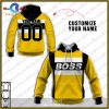 Personalized Boss Old School Bike Jersey Vintage 001 Hoodie Sweatshirt 3D