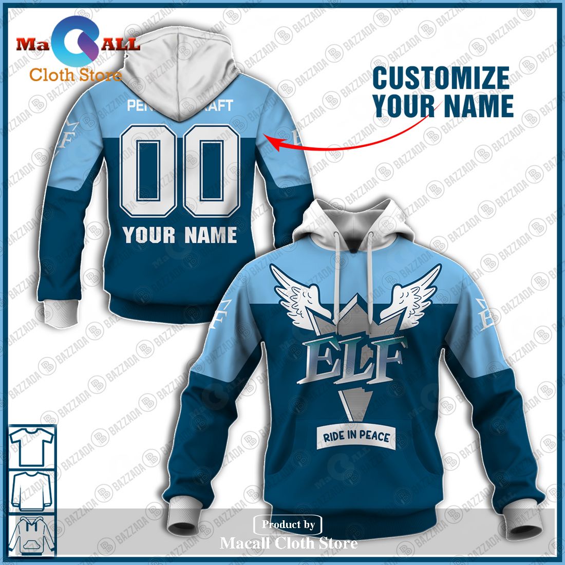 Personalized Elf 2 Old School Bmx Jersey Bmx Vintage Jersey Hoodie ...