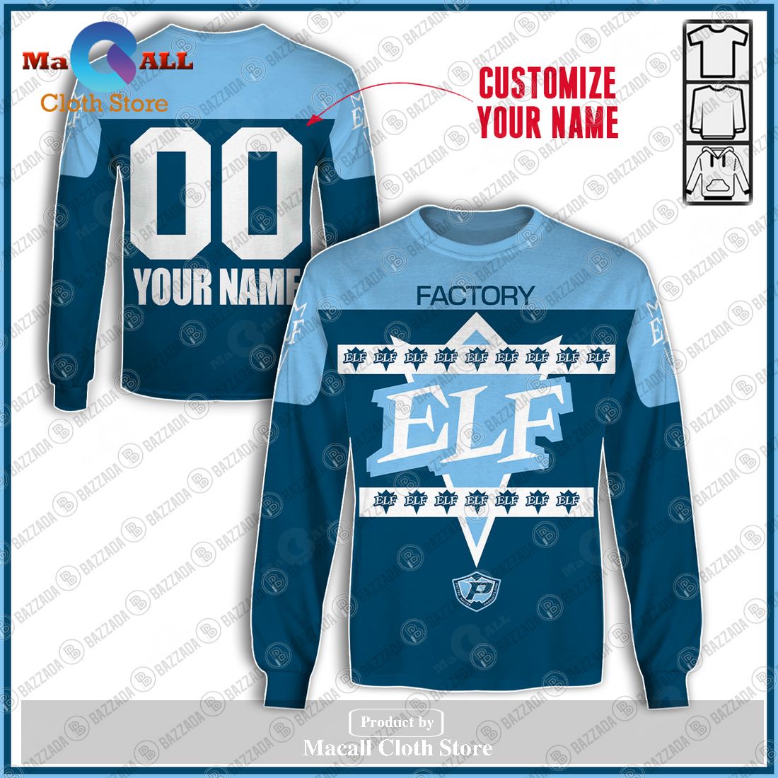 Personalized Elf 3 Old School Bmx Jersey Bmx Vintage Jersey Hoodie ...