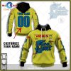 Personalized Name And Number Redline Bike Jersey Classic Design Bmx Jersey Hoodie Sweatshirt 3D