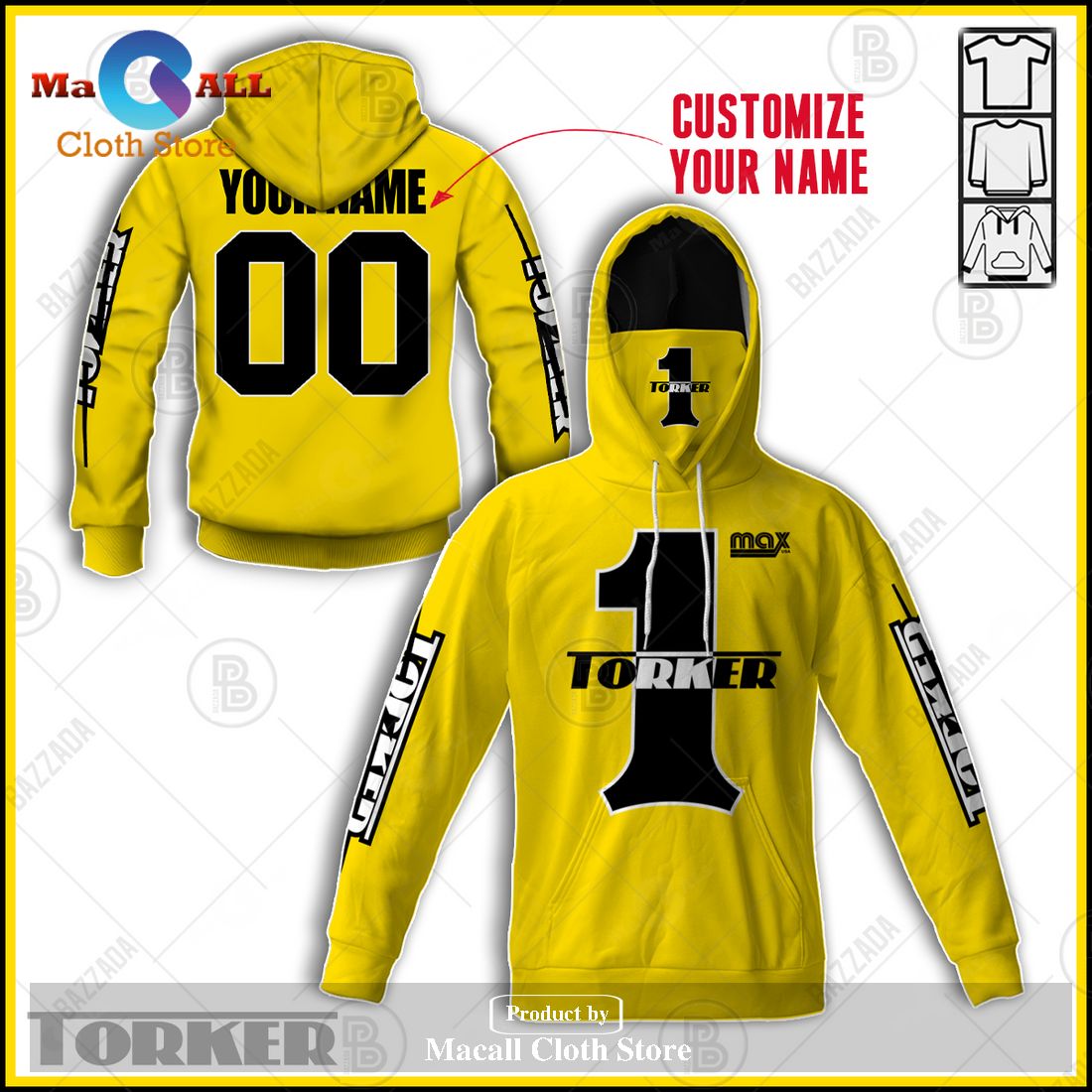 Personalized Name And Number Vintage Bmx Jersey Torker Hoodie Sweatshirt 3D Personalized Name And Number Vintage Bmx Jersey Torker Hoodie Sweatshirt 3D