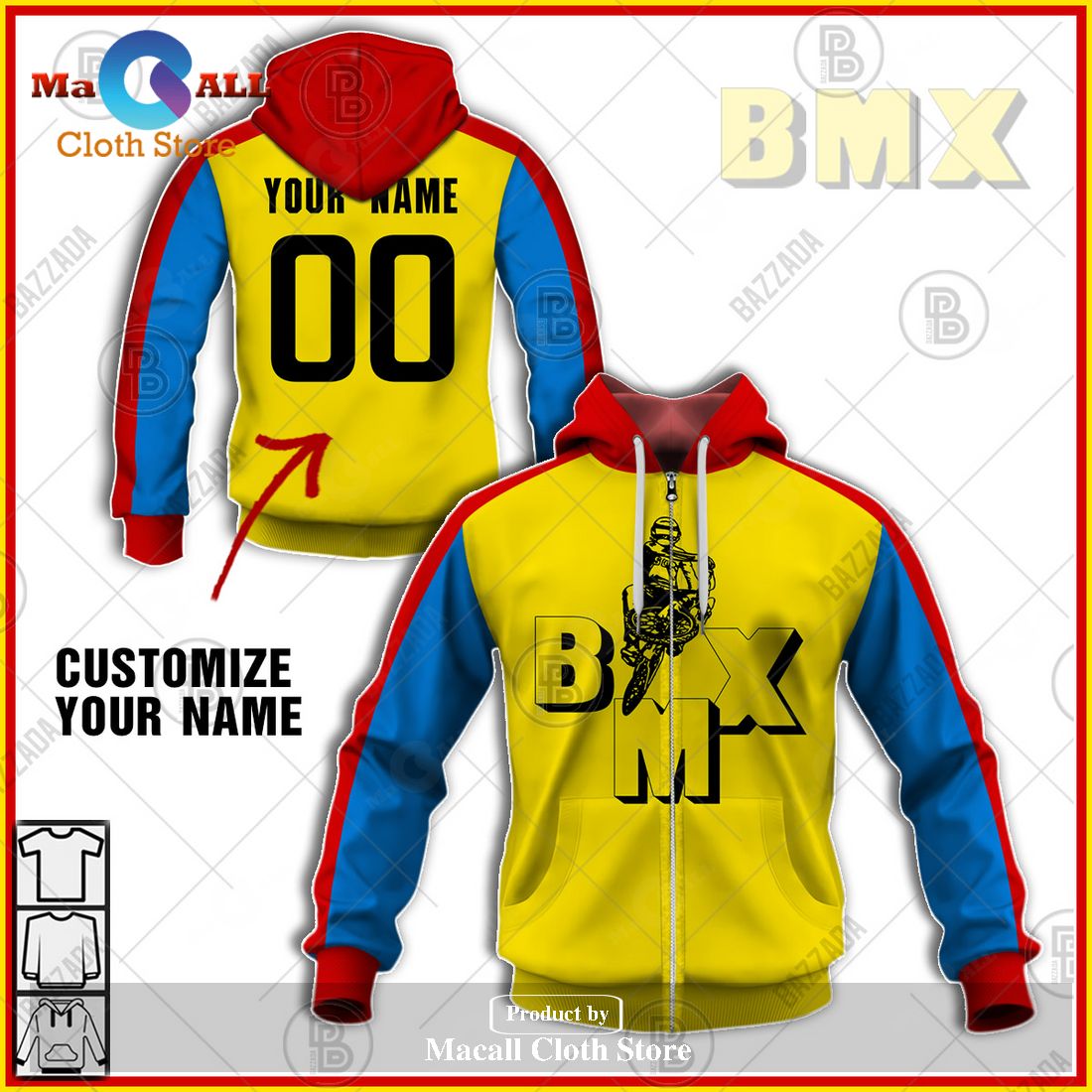 Personalized School Bike Jersey Classic Bmx Jersey Race Bike Vintage Design Jumping Hoodie Sweatshirt 3D