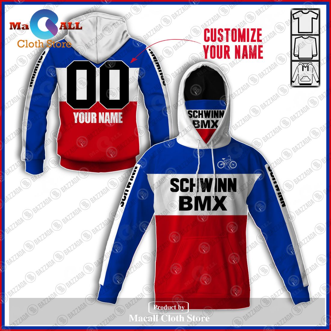 Personalized Schwinn Old School Bmx Jersey Bmx Vintage Jersey Hoodie Sweatshirt 3D Personalized Schwinn Old School Bmx Jersey Bmx Vintage Jersey Hoodie Sweatshirt 3D