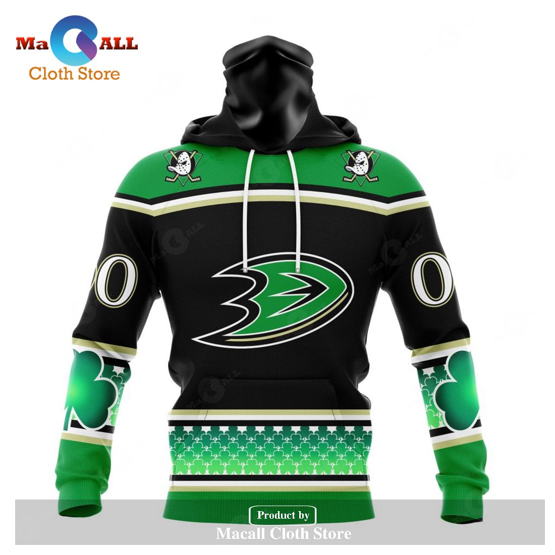 Personalized NHL Anaheim Ducks – Specialized Unisex Kits Hockey Celebrate  St Patrick's Day Hoodie 3D - Bring Your Ideas, Thoughts And Imaginations  Into Reality Today