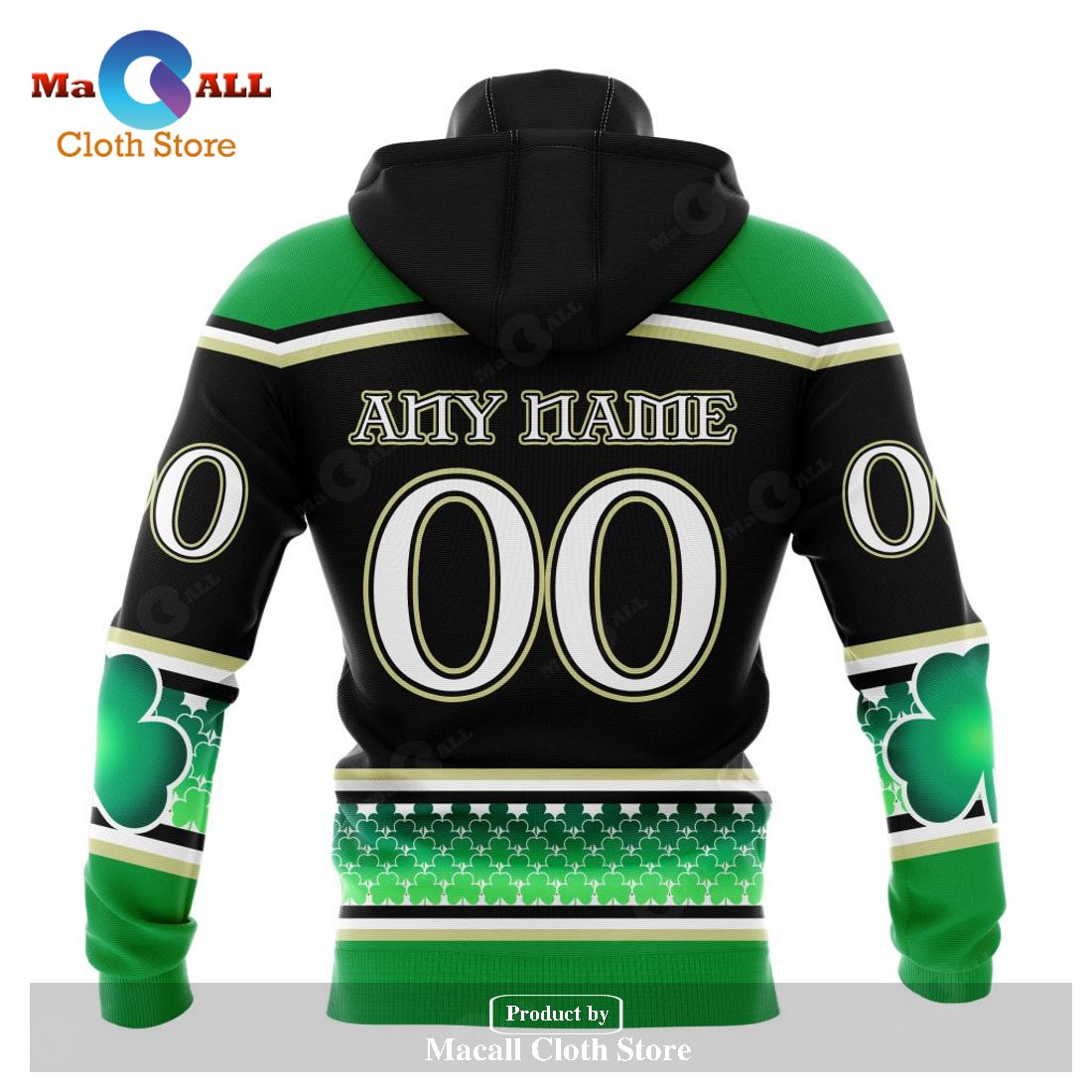 Boston Bruins Hoodie 3D St Patrick's Day Clover Custom Bruins Gift -  Personalized Gifts: Family, Sports, Occasions, Trending