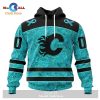 Personalized NHL Buffalo Sabres Special Design Fight Ovarian Cancer Hoodie Sweatshirt 3D
