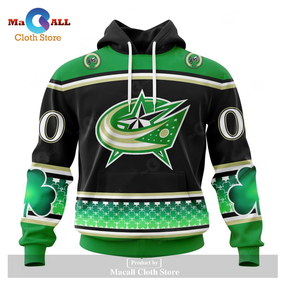 Personalized NHL Chicago BlackHawks - Specialized Unisex Kits Hockey Celebrate St Patrick's Day Hoodie Sweatshirt 3D Personalized NHL Chicago BlackHawks - Specialized Unisex Kits Hockey Celebrate St Patrick's Day Hoodie Sweatshirt 3D