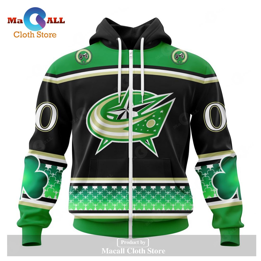 Personalized NHL Chicago BlackHawks - Specialized Unisex Kits Hockey Celebrate St Patrick's Day Hoodie Sweatshirt 3D Personalized NHL Chicago BlackHawks - Specialized Unisex Kits Hockey Celebrate St Patrick's Day Hoodie Sweatshirt 3D