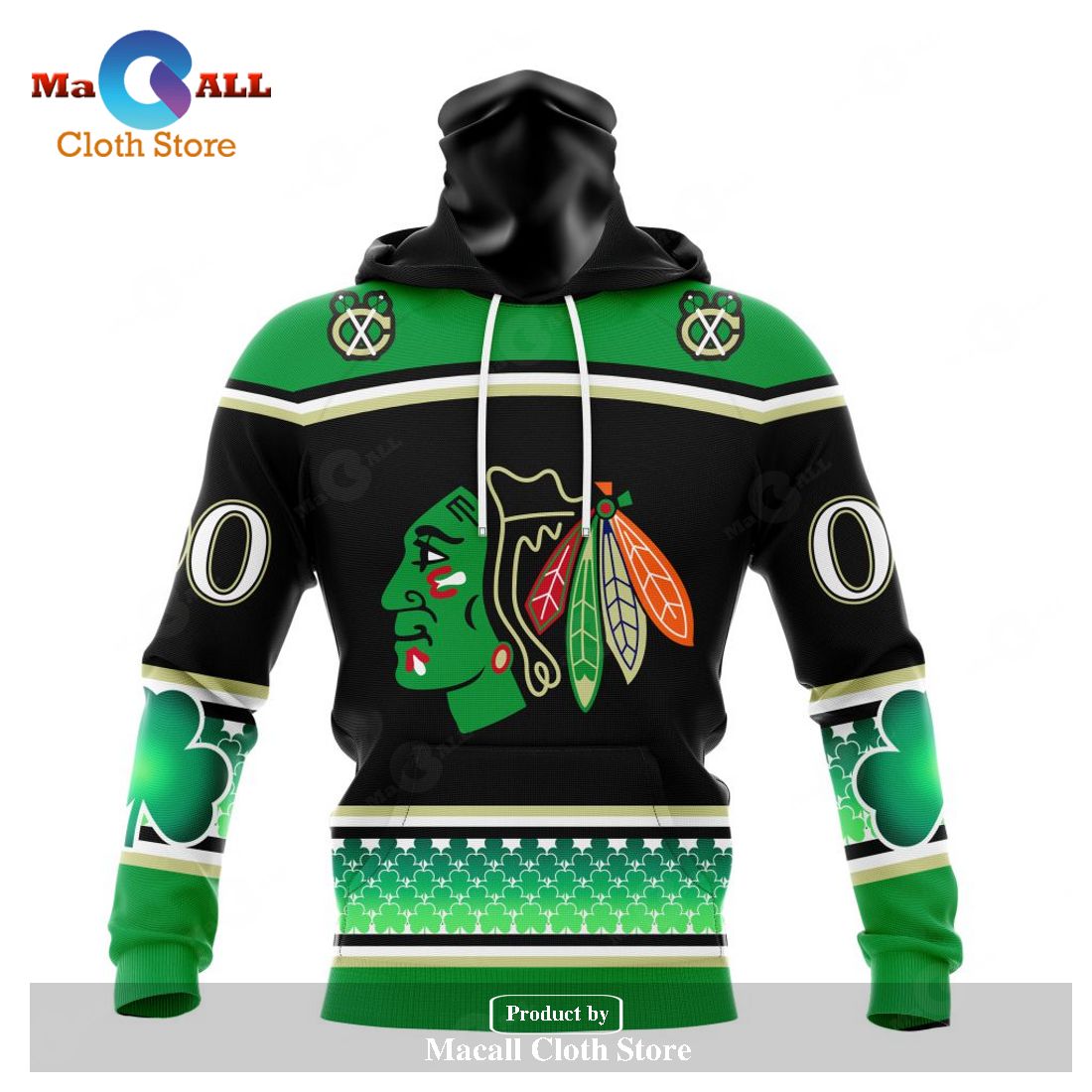 Personalized NHL Columbus Blue Jackets - Specialized Unisex Kits Hockey Celebrate St Patrick's Day Hoodie Sweatshirt 3D Personalized NHL Columbus Blue Jackets - Specialized Unisex Kits Hockey Celebrate St Patrick's Day Hoodie Sweatshirt 3D