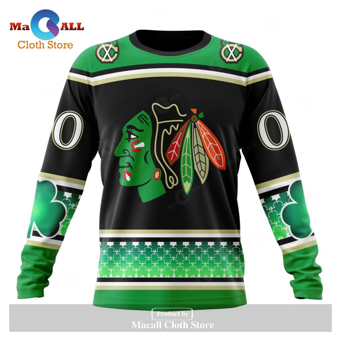 Personalized NHL Columbus Blue Jackets - Specialized Unisex Kits Hockey Celebrate St Patrick's Day Hoodie Sweatshirt 3D Personalized NHL Columbus Blue Jackets - Specialized Unisex Kits Hockey Celebrate St Patrick's Day Hoodie Sweatshirt 3D