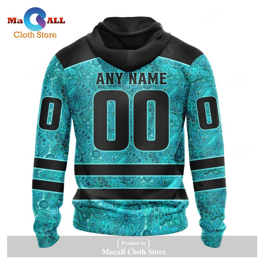 Personalized NHL Edmonton Oilers Special Design Fight Ovarian Cancer Hoodie Sweatshirt 3D Personalized NHL Edmonton Oilers Special Design Fight Ovarian Cancer Hoodie Sweatshirt 3D
