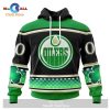 Personalized NHL Edmonton Oilers Special Design Fight Ovarian Cancer Hoodie Sweatshirt 3D