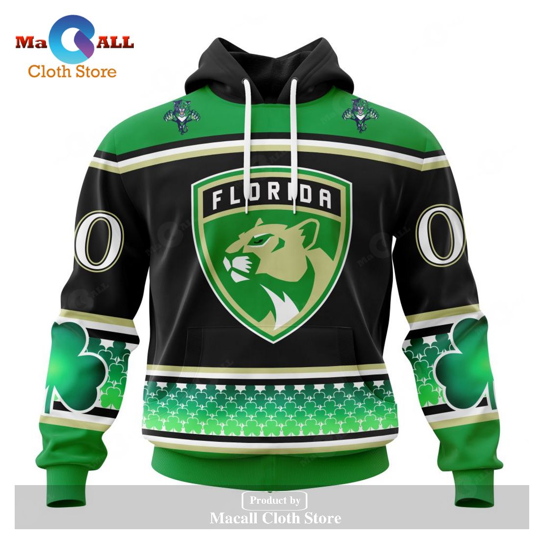 Personalized NHL Florida Panthers - Specialized Hockey Celebrate St Patrick's Day Hoodie Sweatshirt 3D Personalized NHL Florida Panthers - Specialized Hockey Celebrate St Patrick's Day Hoodie Sweatshirt 3D