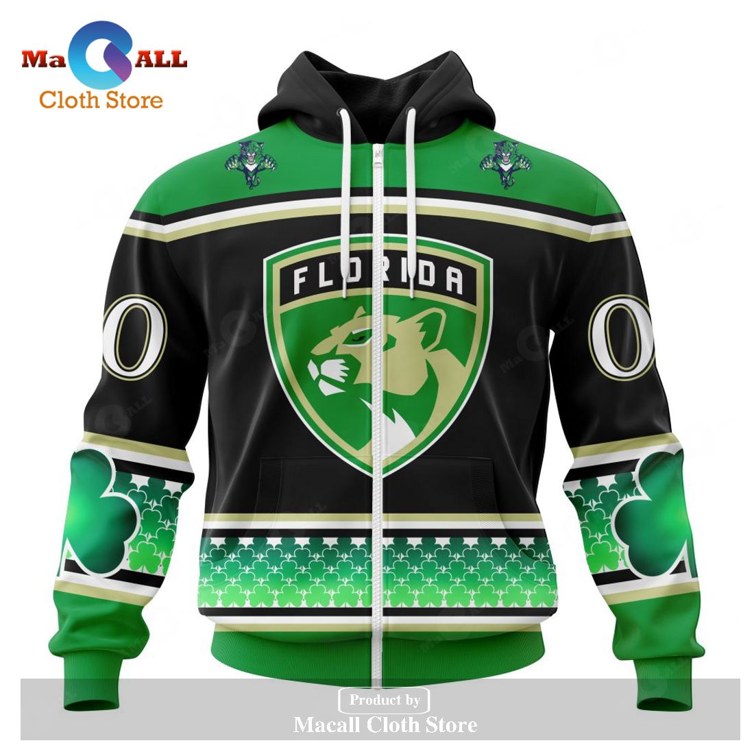 Personalized NHL Florida Panthers - Specialized Hockey Celebrate St Patrick's Day Hoodie Sweatshirt 3D Personalized NHL Florida Panthers - Specialized Hockey Celebrate St Patrick's Day Hoodie Sweatshirt 3D