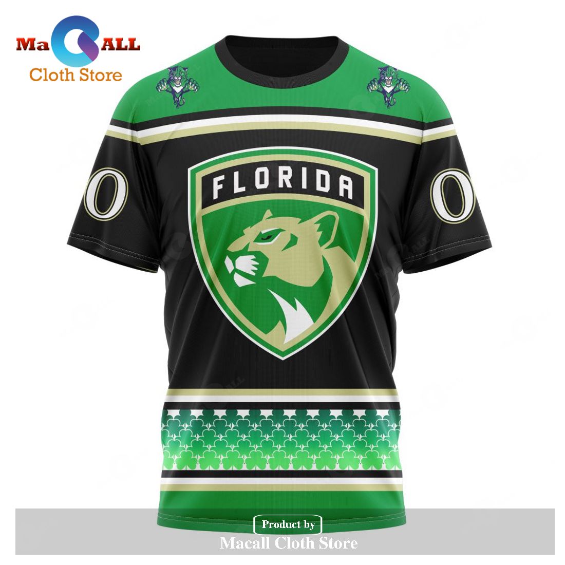 Personalized NHL Florida Panthers - Specialized Hockey Celebrate St Patrick's Day Hoodie Sweatshirt 3D Personalized NHL Florida Panthers - Specialized Hockey Celebrate St Patrick's Day Hoodie Sweatshirt 3D