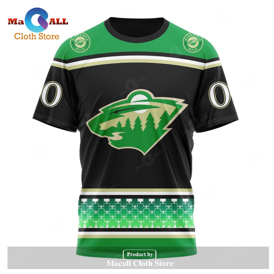 Personalized NHL Minnesota Wild - Specialized Hockey Celebrate St Patrick's Day Hoodie Sweatshirt 3D Personalized NHL Minnesota Wild - Specialized Hockey Celebrate St Patrick's Day Hoodie Sweatshirt 3D