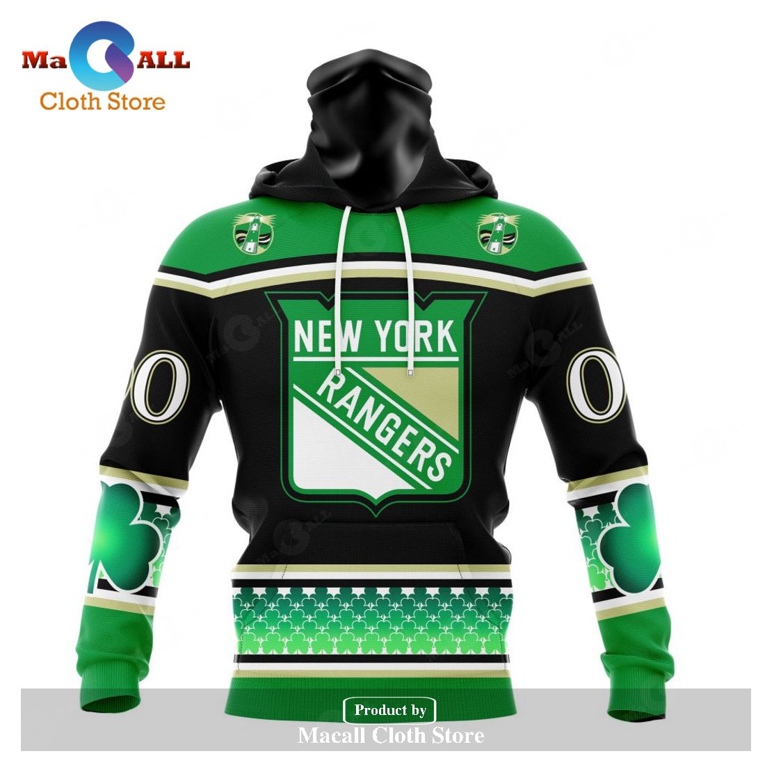 Personalized NHL New York Rangers - Specialized Hockey Celebrate St Patrick's Day Hoodie Sweatshirt 3D Personalized NHL New York Rangers - Specialized Hockey Celebrate St Patrick's Day Hoodie Sweatshirt 3D