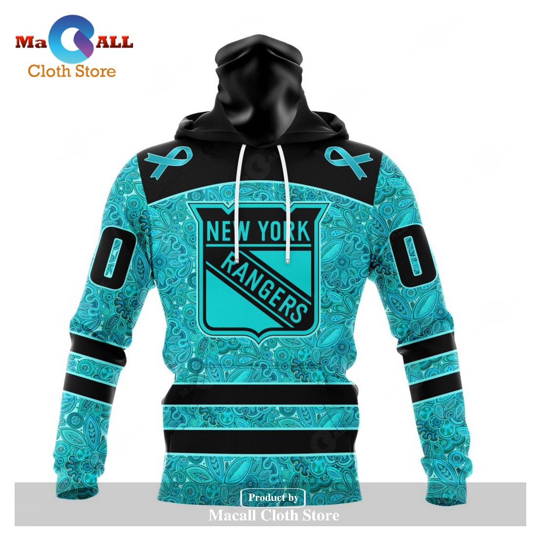 Personalized NHL New York Rangers Special Design Fight Ovarian Cancer Hoodie Sweatshirt 3D Personalized NHL New York Rangers Special Design Fight Ovarian Cancer Hoodie Sweatshirt 3D