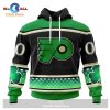 Personalized NHL Philadelphia Flyers Special Design Fight Ovarian Cancer Hoodie Sweatshirt 3D