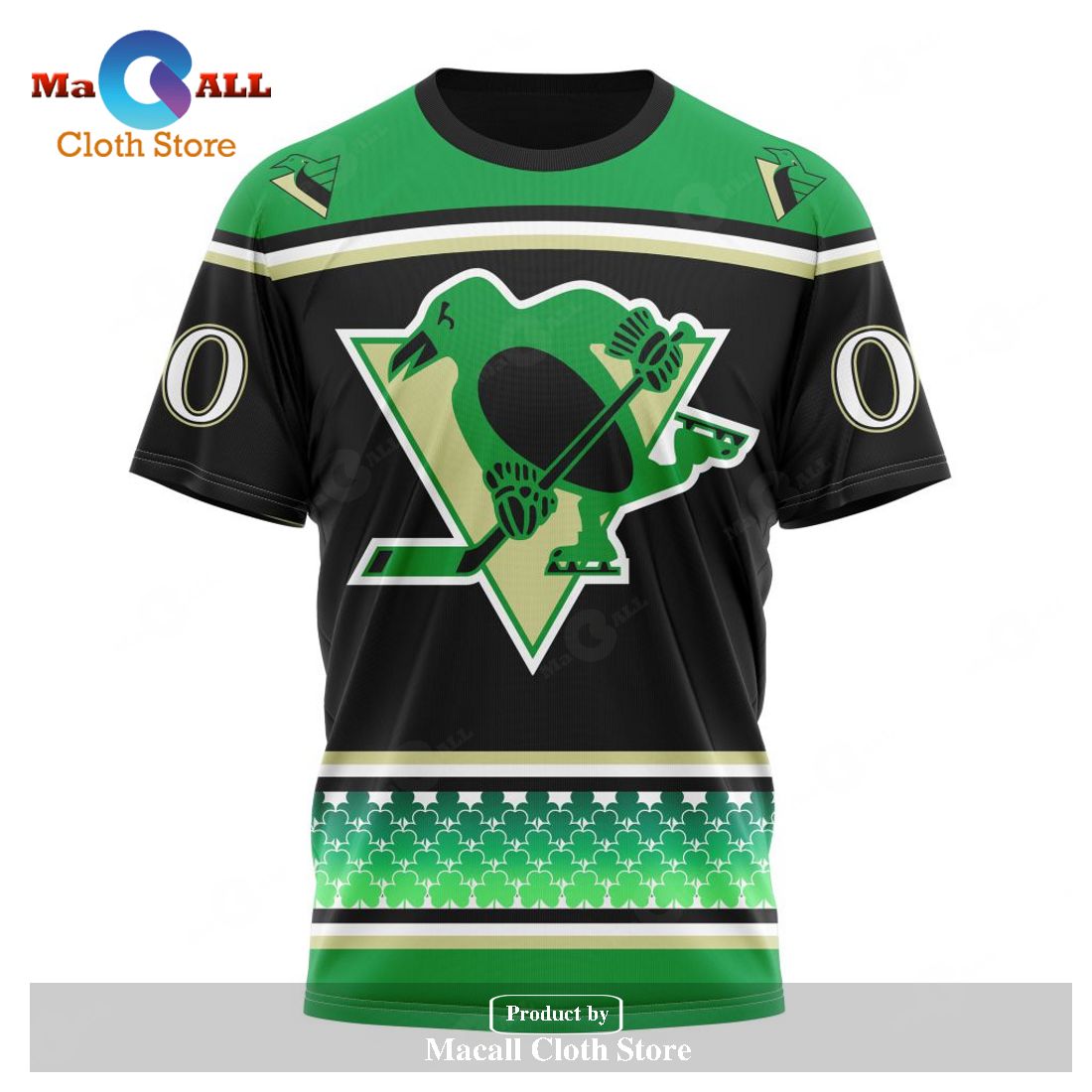 Personalized Pittsburgh Penguins 2022 St Patrick Day Hockey Jersey -  LIMITED EDITION