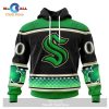 Personalized NHL Seattle Kraken Special Design Fight Ovarian Cancer Hoodie Sweatshirt 3D