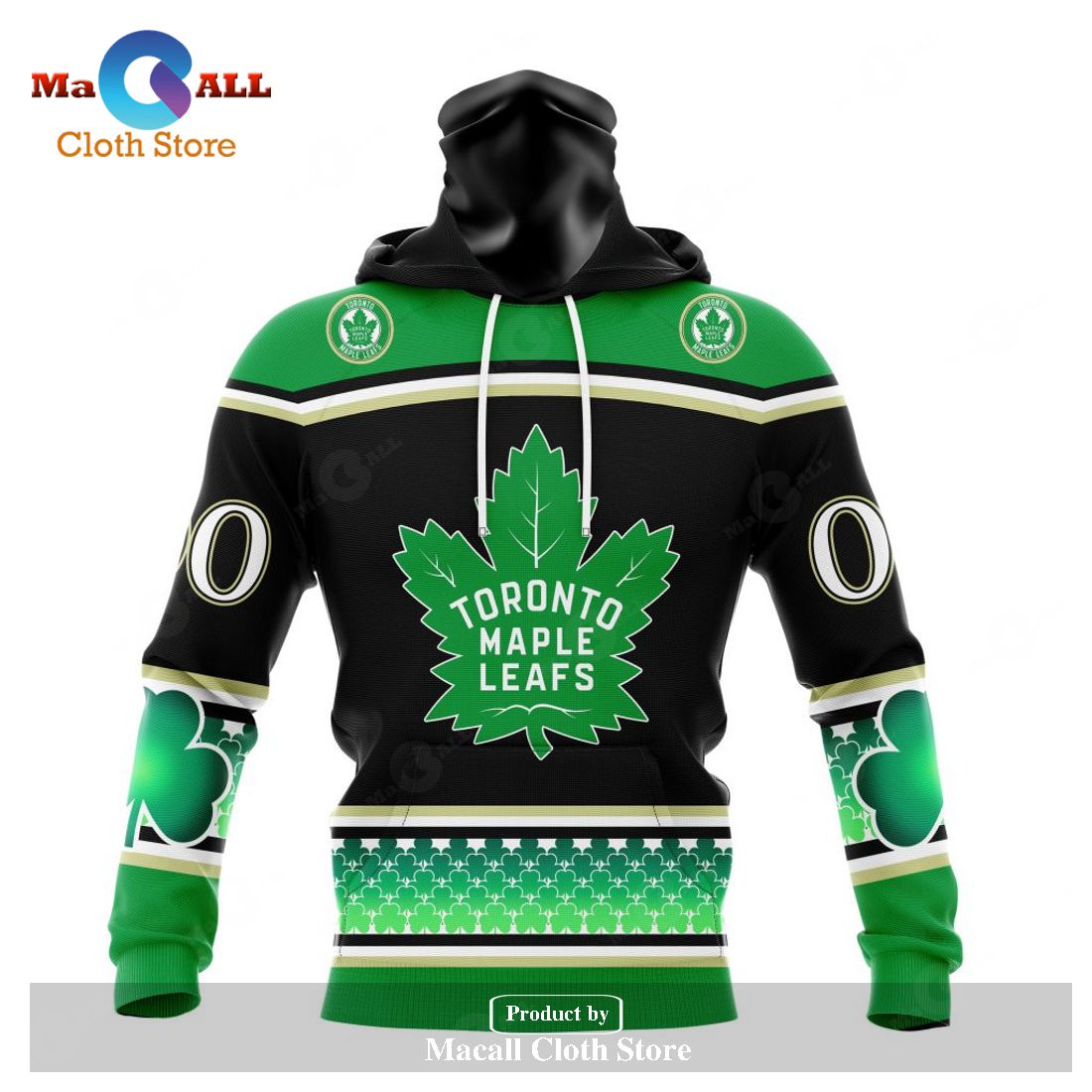 Personalized NHL Toronto Maple Leafs Specialized Hockey Celebrate St Patrick's Day Hoodie Sweatshirt 3D Personalized NHL Toronto Maple Leafs Specialized Hockey Celebrate St Patrick's Day Hoodie Sweatshirt 3D