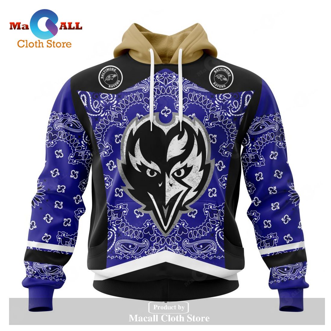 Personalized NFL Baltimore Ravens - Specialized Unisex Kits In Classic Style Hoodie Sweatshirt 3D Personalized NFL Baltimore Ravens - Specialized Unisex Kits In Classic Style Hoodie Sweatshirt 3D