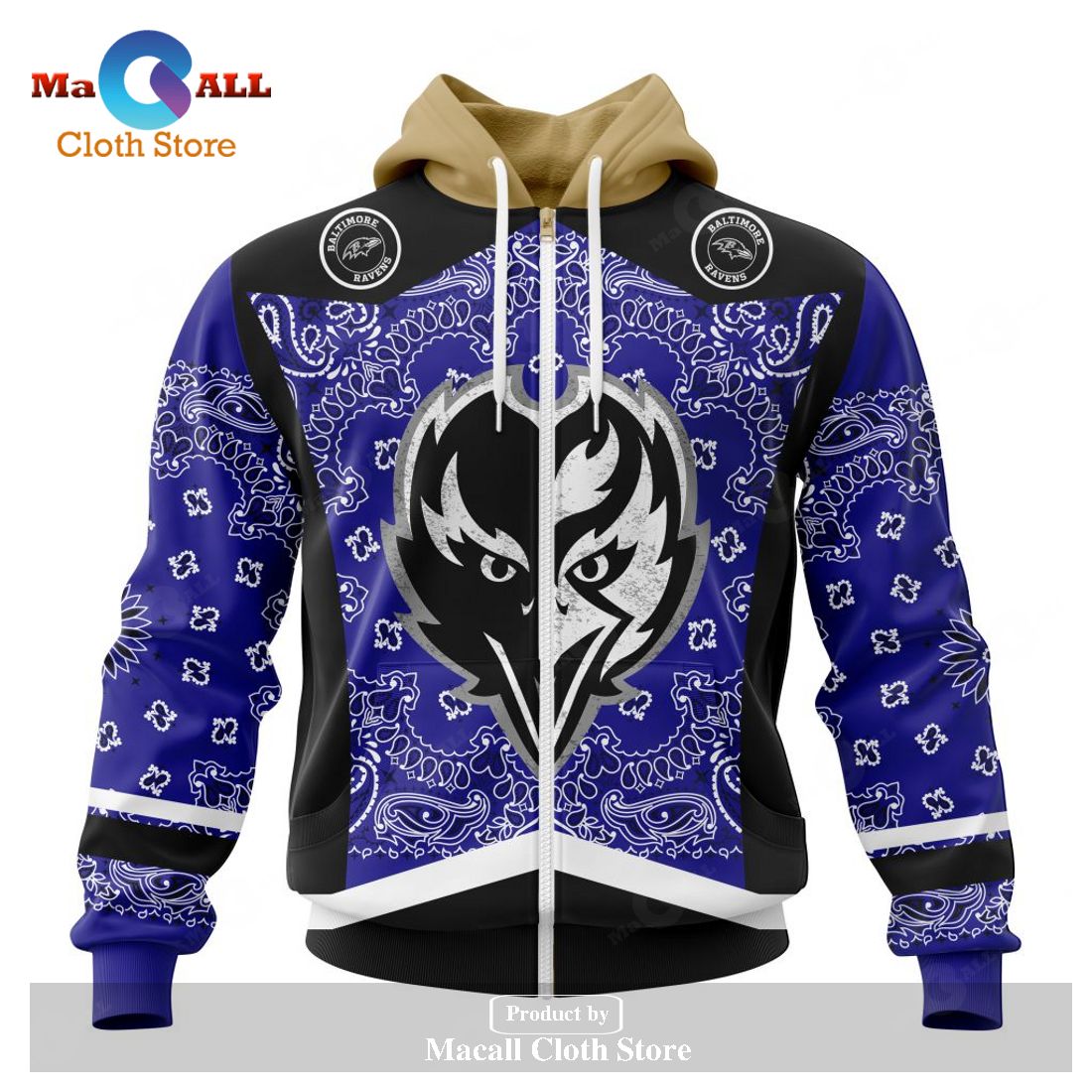 Personalized NFL Baltimore Ravens - Specialized Unisex Kits In Classic Style Hoodie Sweatshirt 3D Personalized NFL Baltimore Ravens - Specialized Unisex Kits In Classic Style Hoodie Sweatshirt 3D