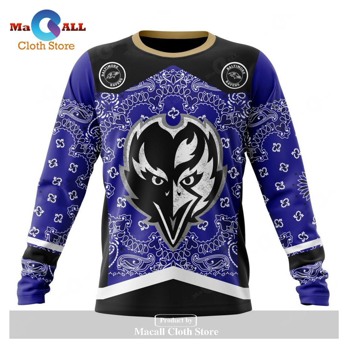 Personalized NFL Baltimore Ravens - Specialized Unisex Kits In Classic Style Hoodie Sweatshirt 3D Personalized NFL Baltimore Ravens - Specialized Unisex Kits In Classic Style Hoodie Sweatshirt 3D