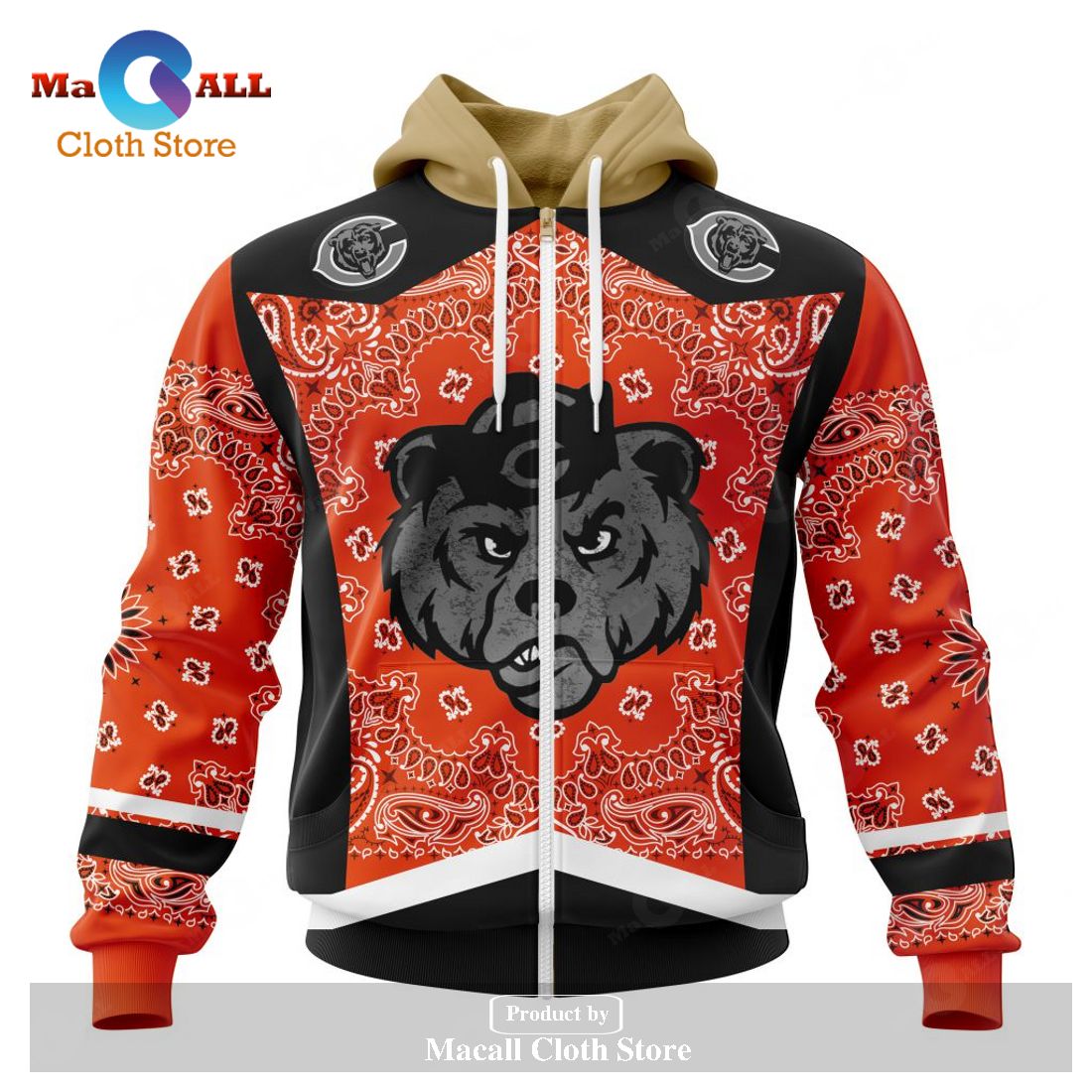 Personalized NFL Chicago Bears - Specialized Unisex Kits In Classic Style Hoodie Sweatshirt 3D Personalized NFL Chicago Bears - Specialized Unisex Kits In Classic Style Hoodie Sweatshirt 3D