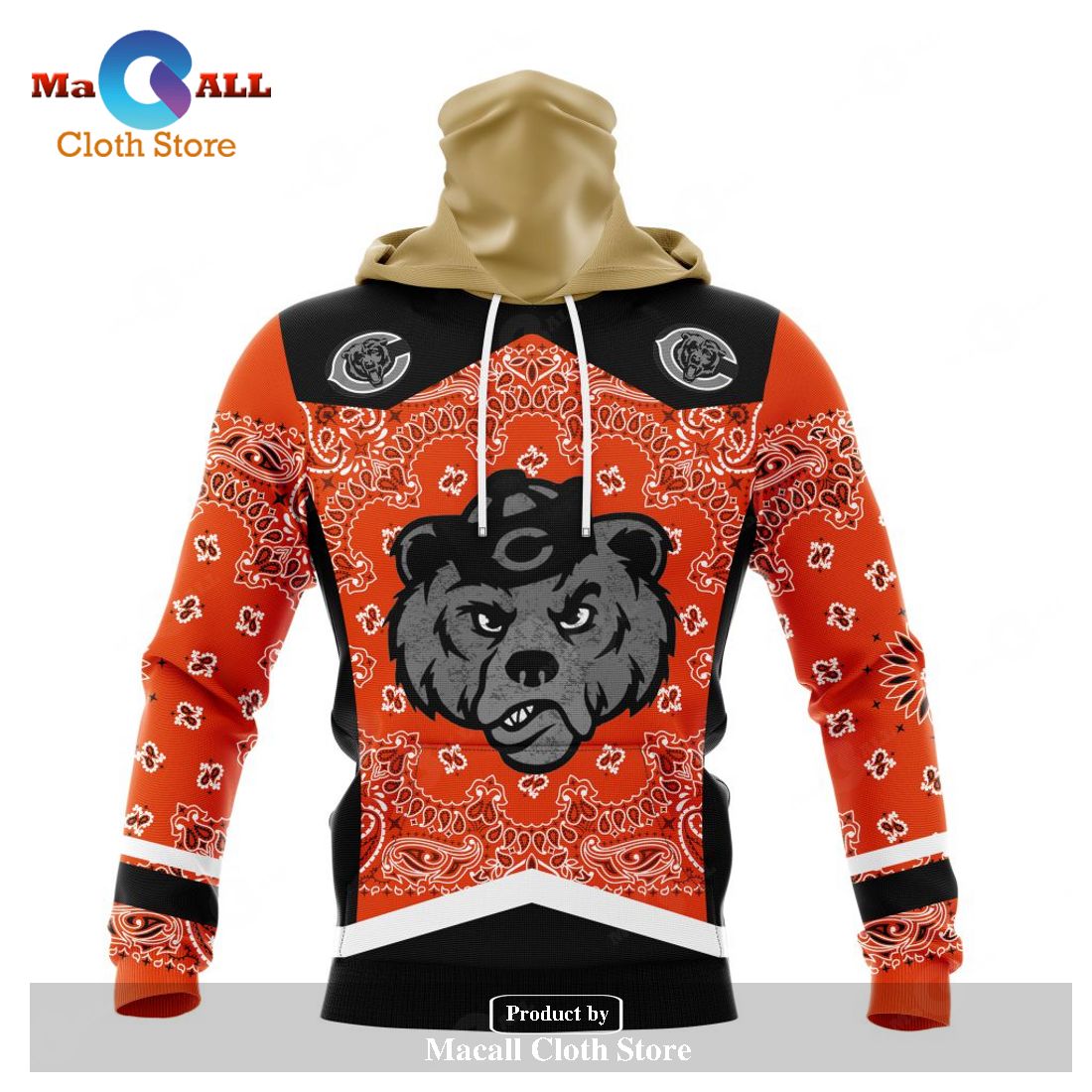 Personalized NFL Chicago Bears - Specialized Unisex Kits In Classic Style Hoodie Sweatshirt 3D Personalized NFL Chicago Bears - Specialized Unisex Kits In Classic Style Hoodie Sweatshirt 3D