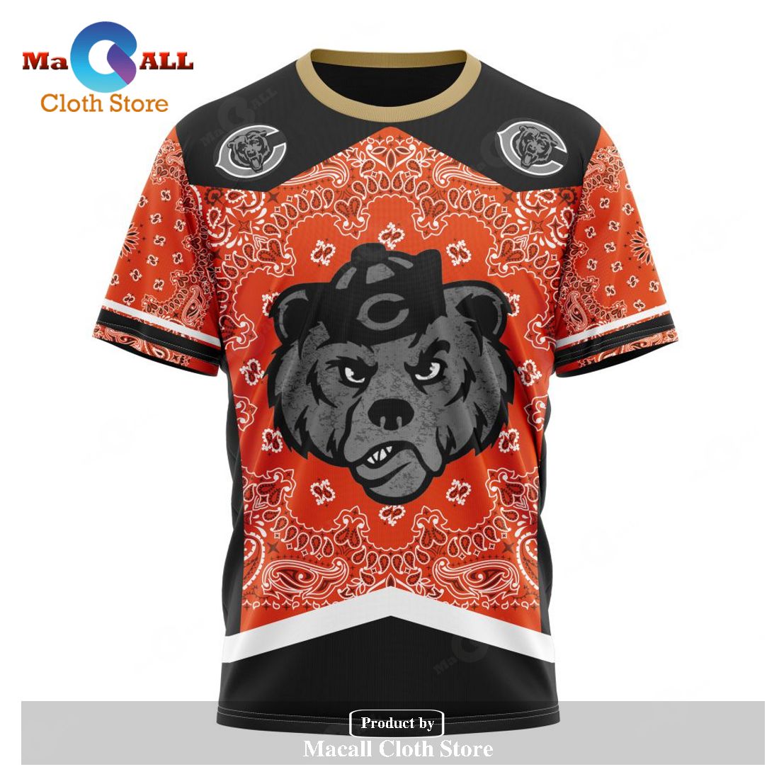 Personalized NFL Chicago Bears - Specialized Unisex Kits In Classic Style Hoodie Sweatshirt 3D Personalized NFL Chicago Bears - Specialized Unisex Kits In Classic Style Hoodie Sweatshirt 3D