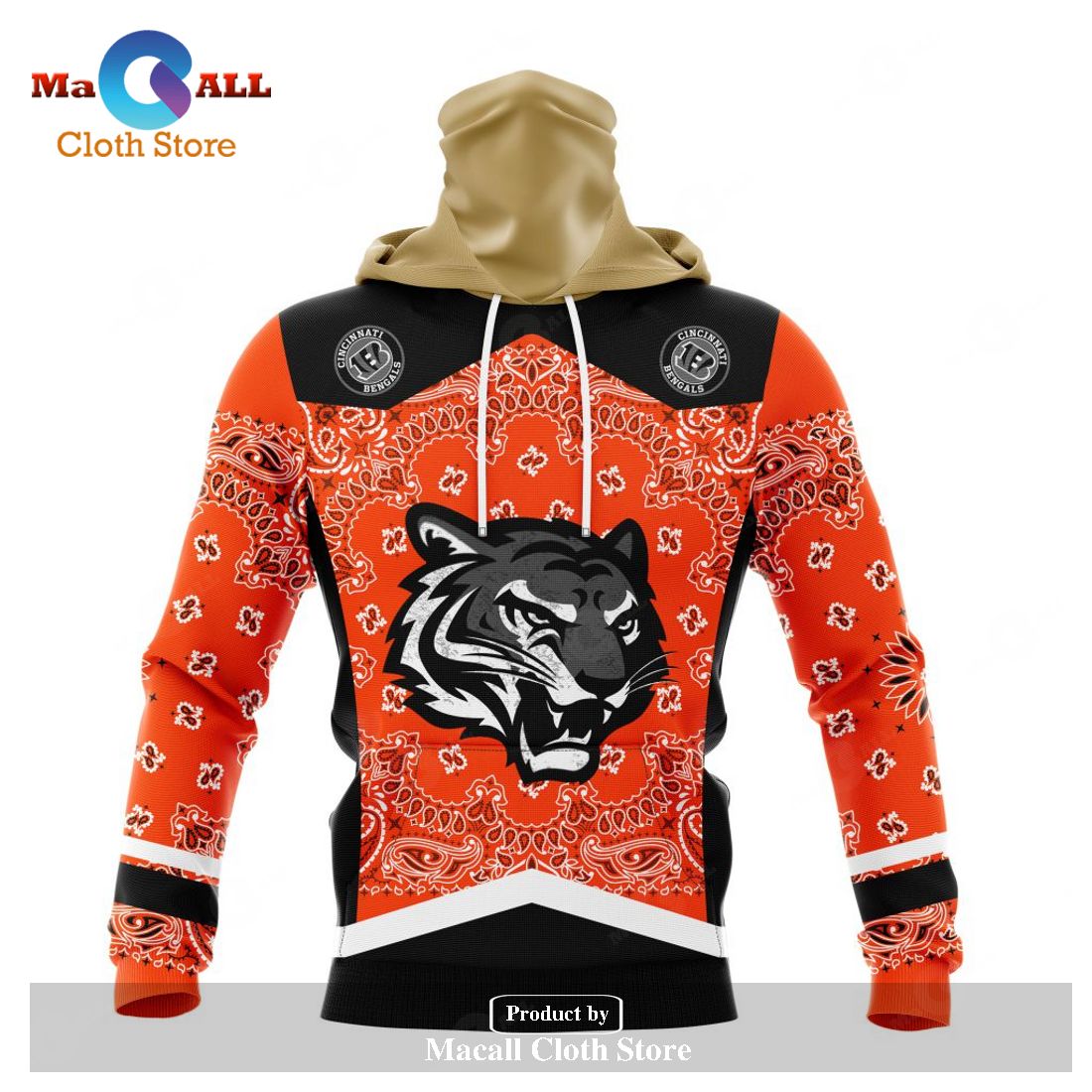 Personalized NFL Cincinnati Bengals - Specialized Unisex Kits In Classic Style Hoodie Sweatshirt 3D Personalized NFL Cincinnati Bengals - Specialized Unisex Kits In Classic Style Hoodie Sweatshirt 3D